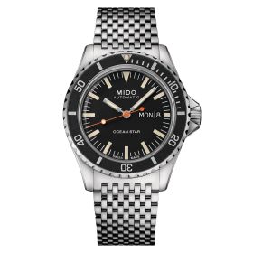 Montre Mido Ocean Star Tribute Cadran Noir Bracelet Acier