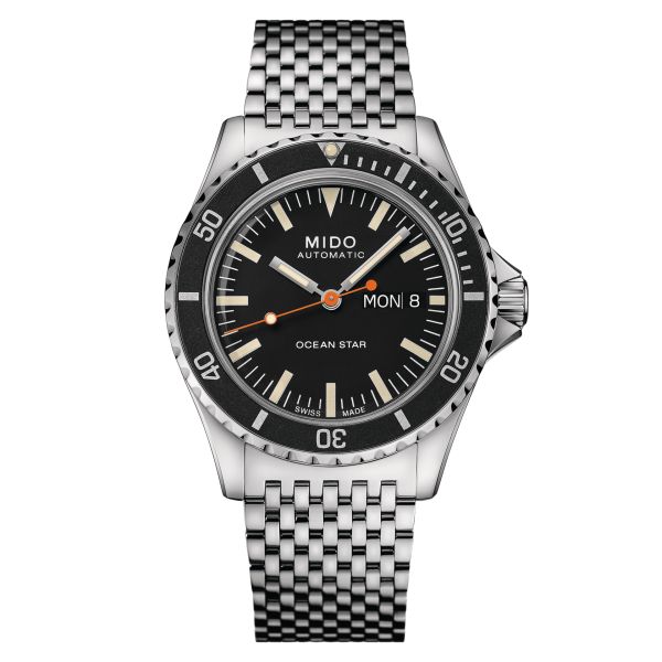 Montre Mido Ocean Star Tribute Cadran Bleu Bracelet Acier
