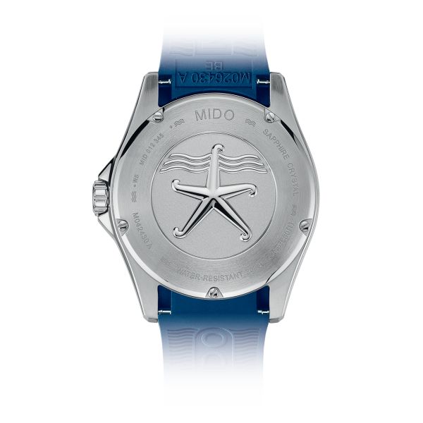 Montre Mido OCEAN STAR 200C Cadran Bleu Bracelet Caoutchouc