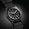 Montre Seiko 5 Automatique 3 Aiguilles Cadran Noir Bracelet Cuir