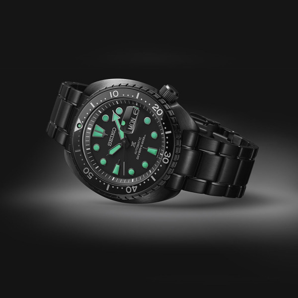 Montre Prospex Chronographe Automatique Diver's 200M Cadran Noir