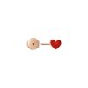 MONO BOUCLE Vanrycke Emoji Cœur Or Rose 18k