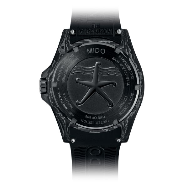 Montre Mido OCEAN STAR 200C Carbon Cadran Noir