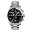 Montre Tissot PR 516 Chronograph Quartz Cadran Noir Bracelet Acier