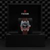 MONTRE HOMME TUDOR BLACK BAY GMT AVEC BRACELET EN CUIR BRUN