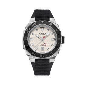 Montre Alpina SEASTRONG DIVER EXTREME AUTOMATIC GMT CADRAN BLANC
