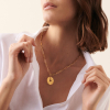 Collier Dinh Van Pi 23mm Chaîne Or Jaune 24 carats