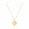Collier Dinh Van Menottes R8 or jaune & diamant