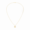 Collier Dinh Van Menottes R10 or jaune & diamant