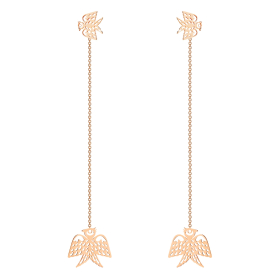 Boucles d'Oreilles Pendantes Ginette NY Georgia Studs