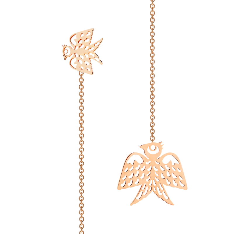 Boucles d'Oreilles Pendantes Ginette NY Georgia Studs