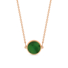 Collier Ginette NY Mini Ever Jade Disc Necklace