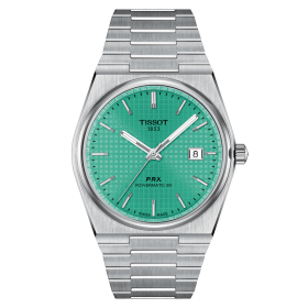 Montre Tissot PRX Powermatic 80 Cadran Vert Clair Bracelet Acier