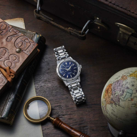 Montre Seiko Presage 3 Aiguilles Cadran Bleu