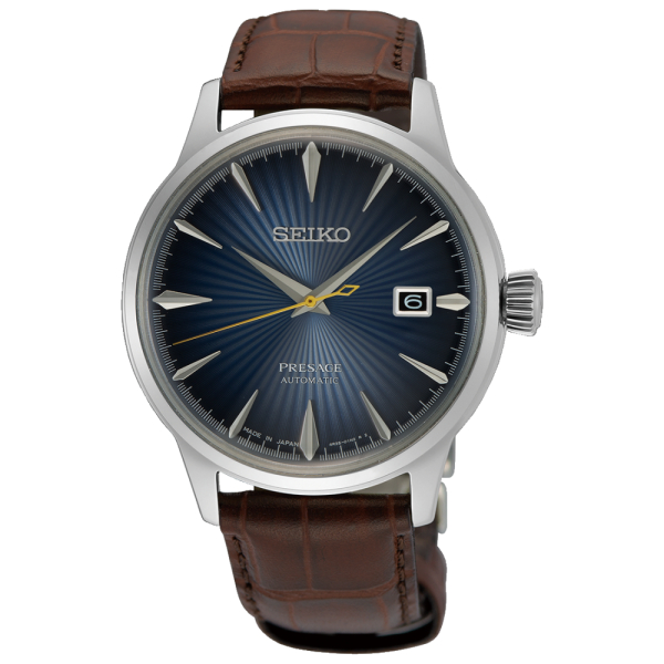 Montre Seiko Presage Cocktail Automatique Cadran Bleu