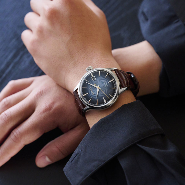Montre Seiko Presage Cocktail Automatique Cadran Bleu