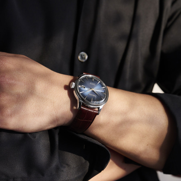 Montre Seiko Presage Cocktail Automatique Cadran Bleu