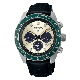 Montre Prospex Chronographe Quartz Solaire Bracelet Cuir