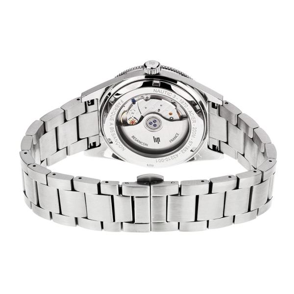 Montre LIP Nautic 3 Cadran Noir & Orange 39 mm