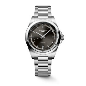 Montre Longines Conquest Classic 38mm Cadran Noir Bracelet Acier