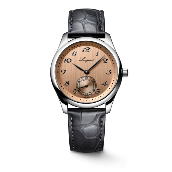 Montre Longines Master Collection Cadran Argenté Bracelet Cuir