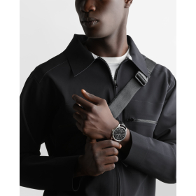 copy of Montre Longines Conquest Heritage Auto Cadran Argenté Bracelet Cuir