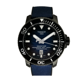 Montre Occasion Tissot Seastar 1000 Powermatic 80 bracelet nato cadran bleu