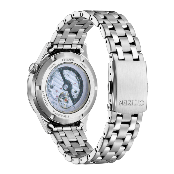 Montre CITIZEN Platform Classic Cadran Bleu Coeur Ouvert