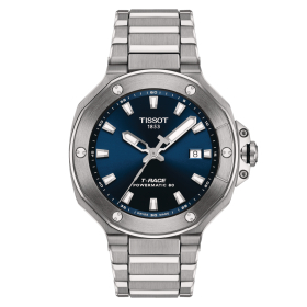 Montre Tissot T-race Powermatic 80 41mm Cadran Bleu