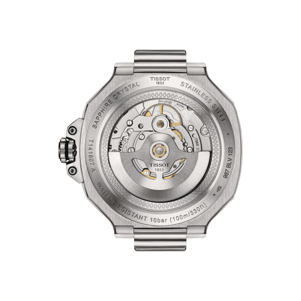 Montre Tissot T-race Powermatic 80 41mm Cadran Bleu
