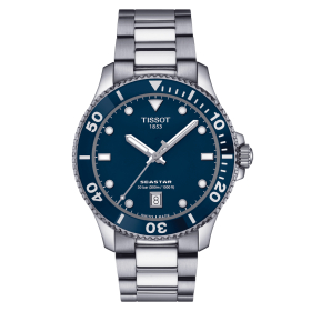 Montre TISSOT SEASTAR 1000 40MM Cadran Bleu Bracelet Acier