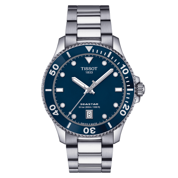 Montre TISSOT SEASTAR 1000 40MM Cadran Bleu Bracelet Acier