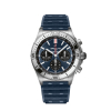 Montre Breitling Chronomat B01 42 Cadran Bleu Bracelet Caoutchouc