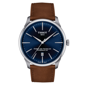 Montre Tissot Chemin des Tourelles Powermatic 80 42mm Cadran Bleu