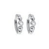 Boucles d'oreilles gigi CLOZEAU Lucky Diamants Or Blanc