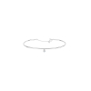 Bracelet La Brune & La Blonde Jonc 360° Diamant 0.1ct