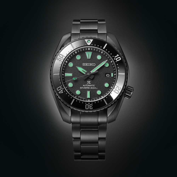 Montre Seiko Prospex Série Limitée Cadran Noir