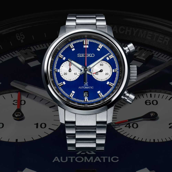 Montre Prospex SRQ043J1 Chronographe Automatique Bracelet Acier