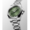 copy of Montre Longines Conquest Heritage Auto Cadran Argenté Bracelet Cuir