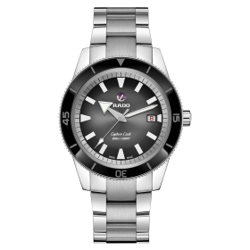 Montre Rado Captain Cook Automatic Cadran Noir Bracelet Acier