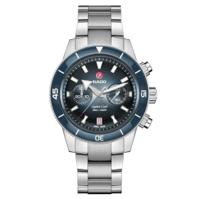 Montre Rado Captain Cook Automatic Chronograph Cadran Bleu