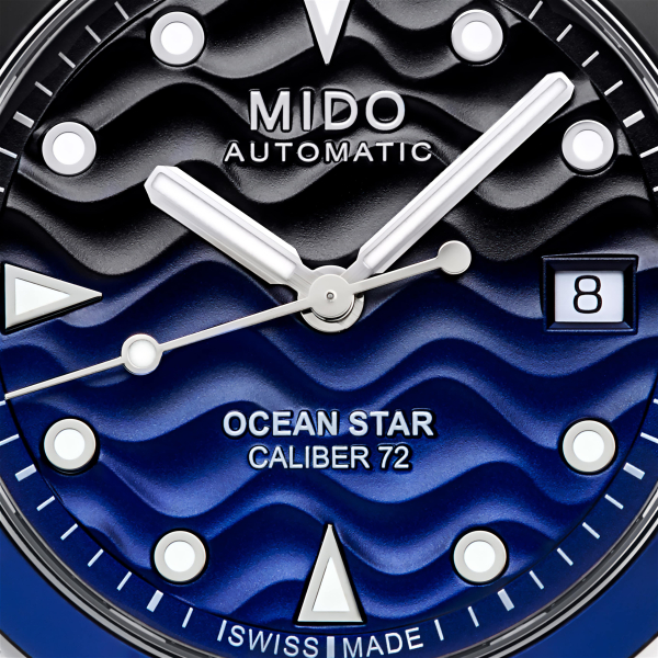 Montre Mido Ocean Star 39mm Cadran Dégradé Bleu