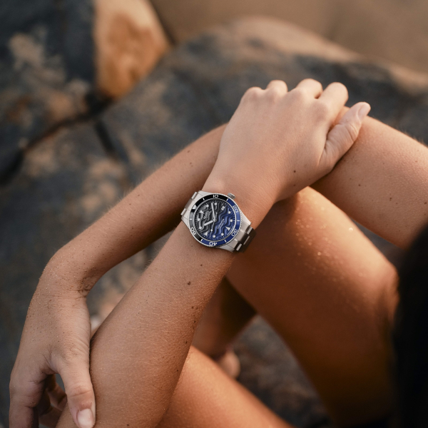 Montre Mido Ocean Star 39mm Cadran Dégradé Bleu