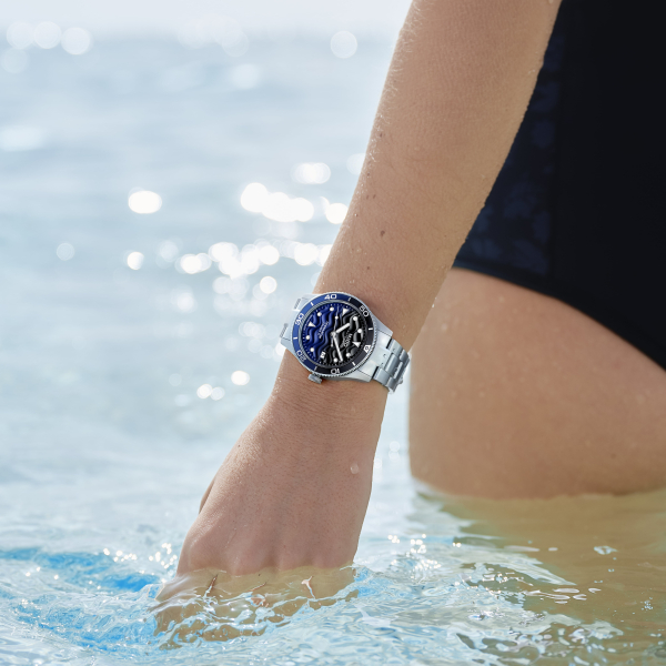 Montre Mido Ocean Star 39mm Cadran Dégradé Bleu