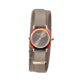 Montre Briston Clubmaster Chic Acétate Bracelet Nato Bleu Nuit