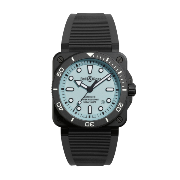 Montre Bell & Ross Diver Full Lum Ceramic Cadran Turquoise