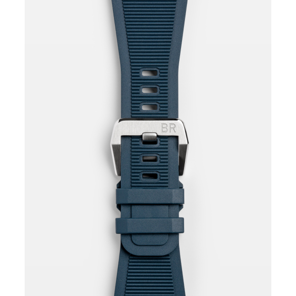 Montre Bell & Ross Diver Blue Steel Bracelet Caoutchouc
