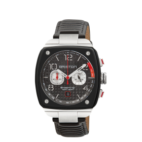 Montre BRISTON Streamliner Urban Acier & Acétate Cadran Blanc