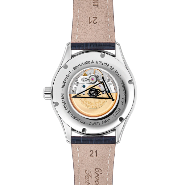 Montre Frederique Constant Classics Runabout Auto Cadran Bleu