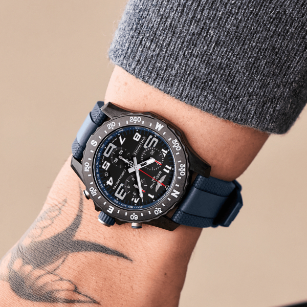 copy of Montre Breitling Professional Endurance Pro Noire Avec Bracelet Bleu